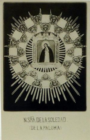 Estampa Virgen de la Paloma